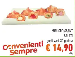 Spazio Conad Mini croissant salati offerta