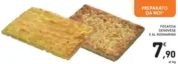 Spazio Conad Focaccia genovese e al rosmarino offerta