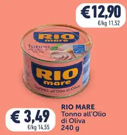 Spazio Conad RIO MARE Tonno all'Olio di Oliva offerta