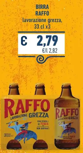 Birra Raffo lavorazione grezza