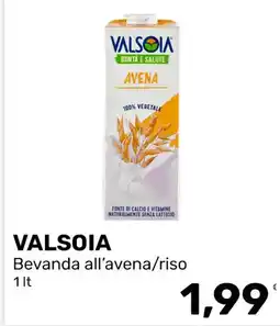 Iper Tosano Valsòia Bevanda all'avena/riso offerta