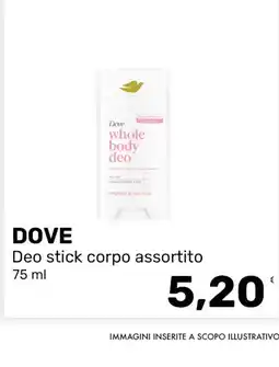 Iper Tosano Dove Deo stick corpo assortito offerta