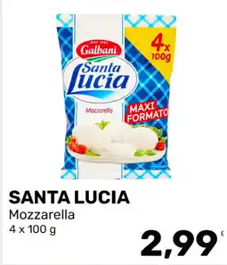 Iper Tosano Santa Lucia Mozzarella offerta