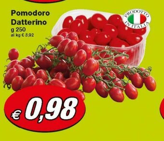 Prix Quality Pomodoro Datterino 250g offerta