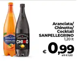 Coop Radenza Sanpellegrino Aranciata/ Chinotto/ Cocktail offerta