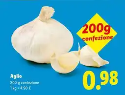 Lidl Aglio offerta