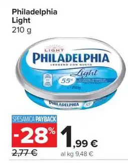 Carrefour Philadelphia Light offerta