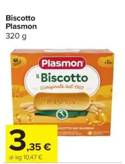 Carrefour Biscotto Plasmon offerta