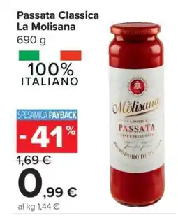 Carrefour Passata Classica La Molisana offerta