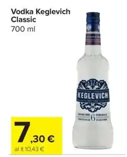 Carrefour Vodka Keglevich Classic offerta