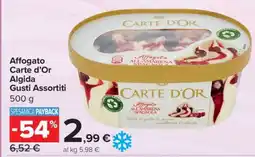 Carrefour Affogato Carte d’Or Algida Gusti Assortiti offerta