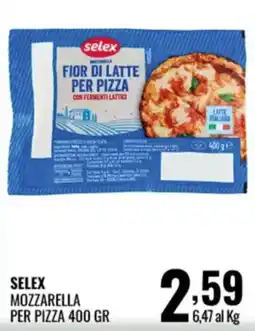Gecop Selex Mozzarella per pizza offerta