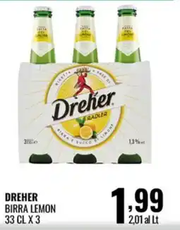 Gecop Dreher Birra Lemon offerta