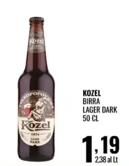 Gecop Kozel birra lager dark offerta