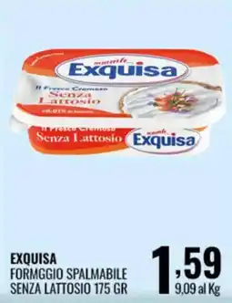 Gecop Exquisa formaggio spalmabile senza lattosio offerta
