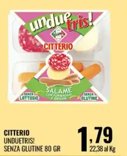 Gecop Citterio unduetris! senza glutine offerta