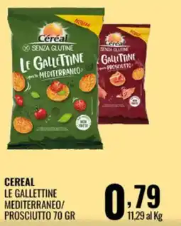 Gecop Cereal Le Gallettine Mediterraneo offerta
