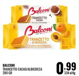 Gecop Balconi Trancetto Cacao/Albicocca offerta