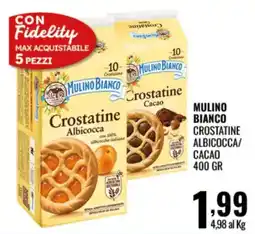 Gecop Mulino Bianco Crostatine Albicocca offerta