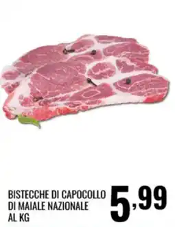 Gecop Bistecche di capocollo di maiale nazionale offerta