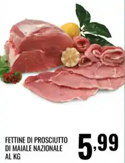 Gecop Fettine di prosciutto di maiale nazionale offerta