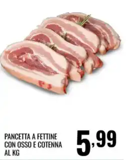 Gecop Pancetta a fettine con osso e cotenna offerta