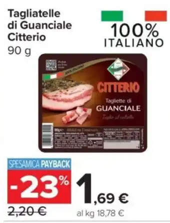 Tagliatelle di Guanciale Citterio