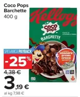 Carrefour Express Kellogg's Coco Pops Barchette offerta