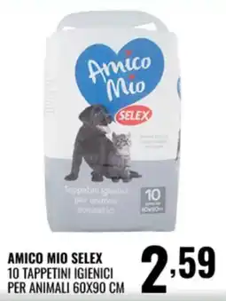 Gecop Amico Mio Selex Tappetini Igienici offerta