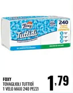 Gecop Foxy tovaglioli tuttidì offerta