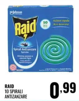 Gecop Raid spirali antizanzare offerta