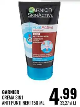 Gecop Garnier crema 3in1 anti punti neri offerta
