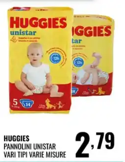 Gecop Huggies pannolini unistar offerta