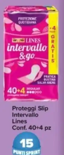 Carrefour Express Proteggi Slip Intervallo Lines offerta