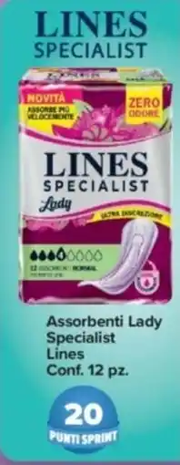 Carrefour Express Assorbenti Lady Specialist Lines offerta