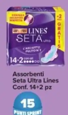 Carrefour Express Assorbenti Seta Ultra Lines offerta