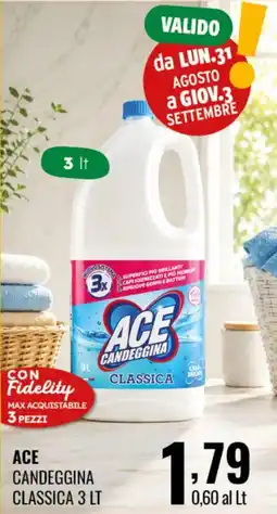 Gecop Ace candeggina classica offerta