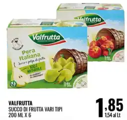 Gecop Valfrutta succo di frutta vari tipi offerta