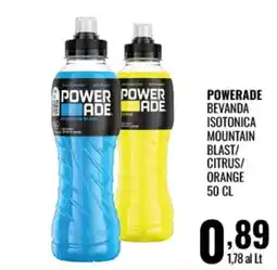 Gecop Powerade bevanda isotonica mountain blast offerta