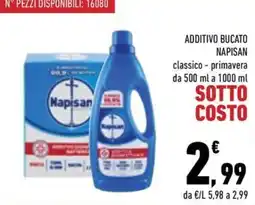 Conad City Additivo bucato Napisan classico - primavera offerta