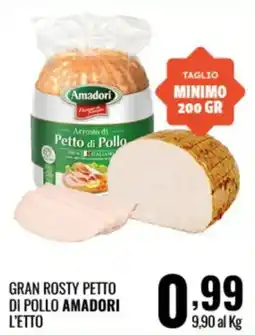 Gecop Gran Rosty Petto di Pollo Amadori offerta