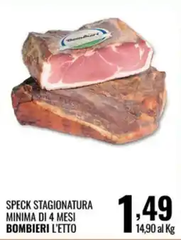 Gecop Speck stagionatura Bombieri offerta