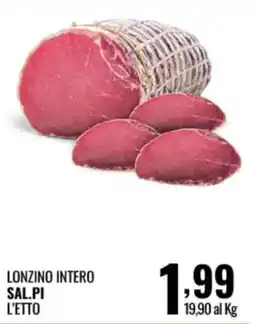 Gecop Lonzino intero sal.pi offerta