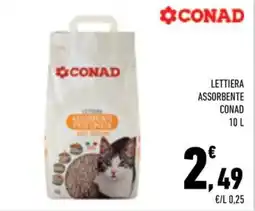 Conad City Lettiera assorbente Conad offerta