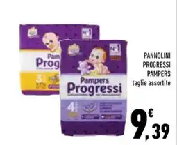 Conad City Pannolini progressi Pampers offerta
