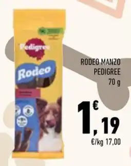 Conad City Rodeo Manzo Pedigree offerta