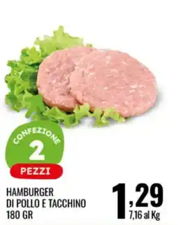 Gecop Hamburger di pollo e tacchino offerta