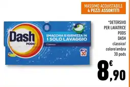 Conad Superstore Dash pods classico offerta