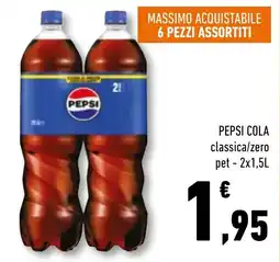 Conad Superstore Pepsi Cola classica offerta