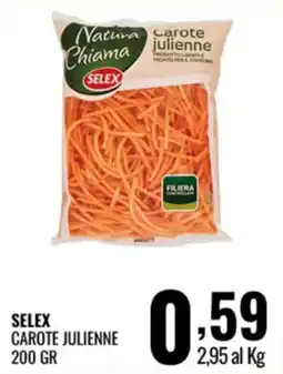Gecop SELEX carote julienne offerta